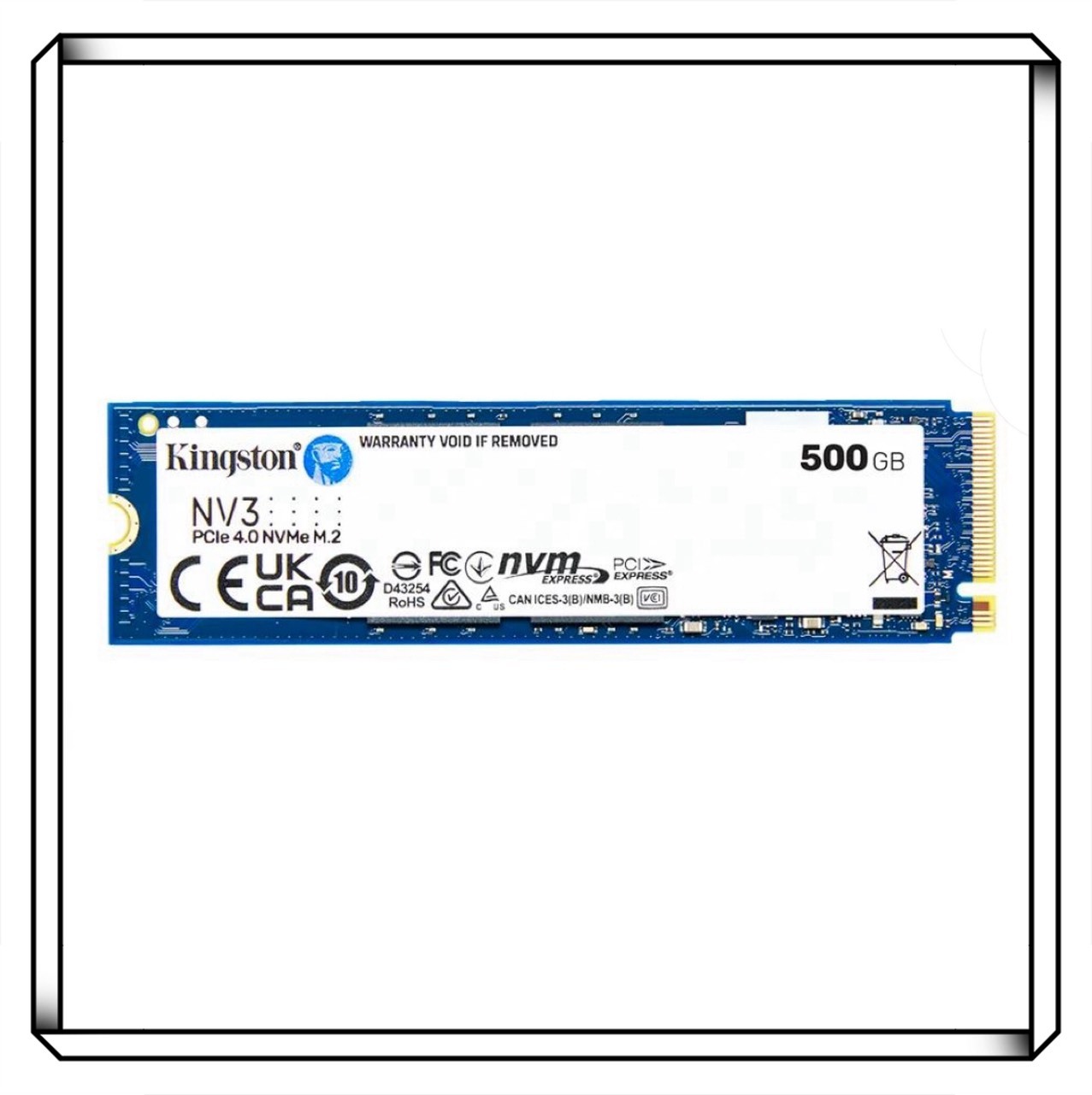 Kingston 金士頓 NV3 500GB 1TB 2TB 4TB PCIe 4.0 M.2 NVMe SSD 固態硬碟 SNV3S