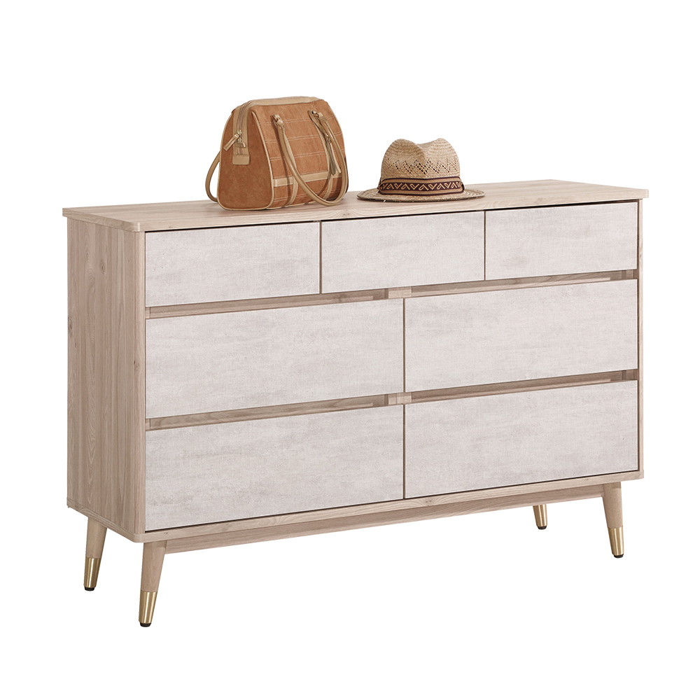 哈佐4尺七斗櫃/七抽收納櫃/置物櫃