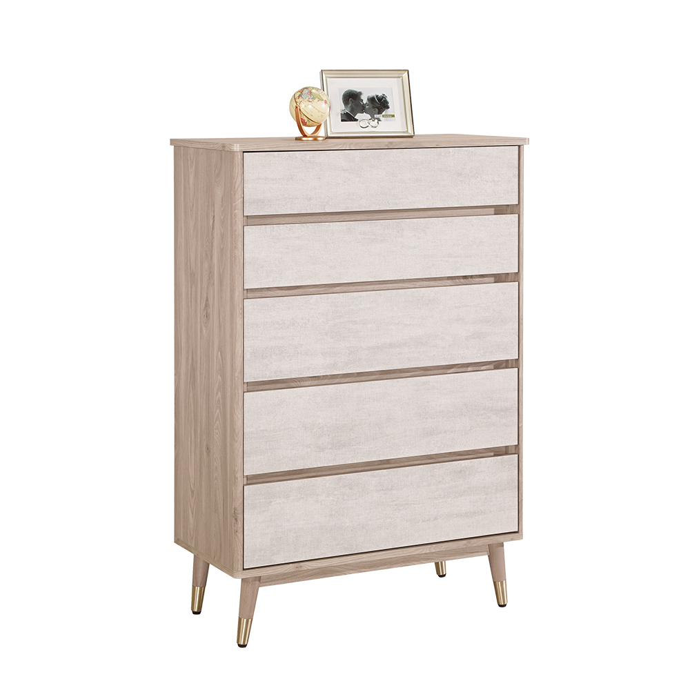 哈佐2.7尺五斗櫃/五抽收納櫃/置物櫃