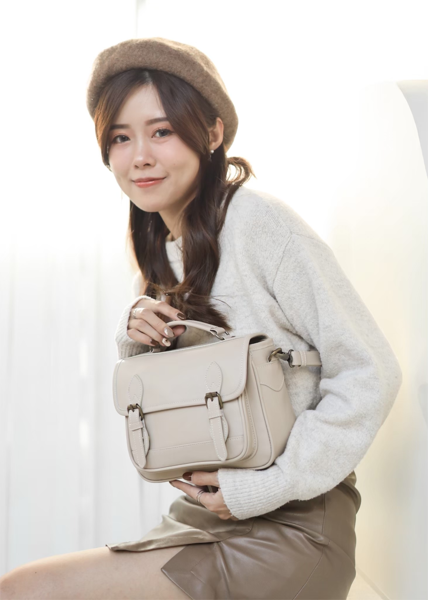 經典不只復古 更抗水|英倫雙釦包×台灣手工製造