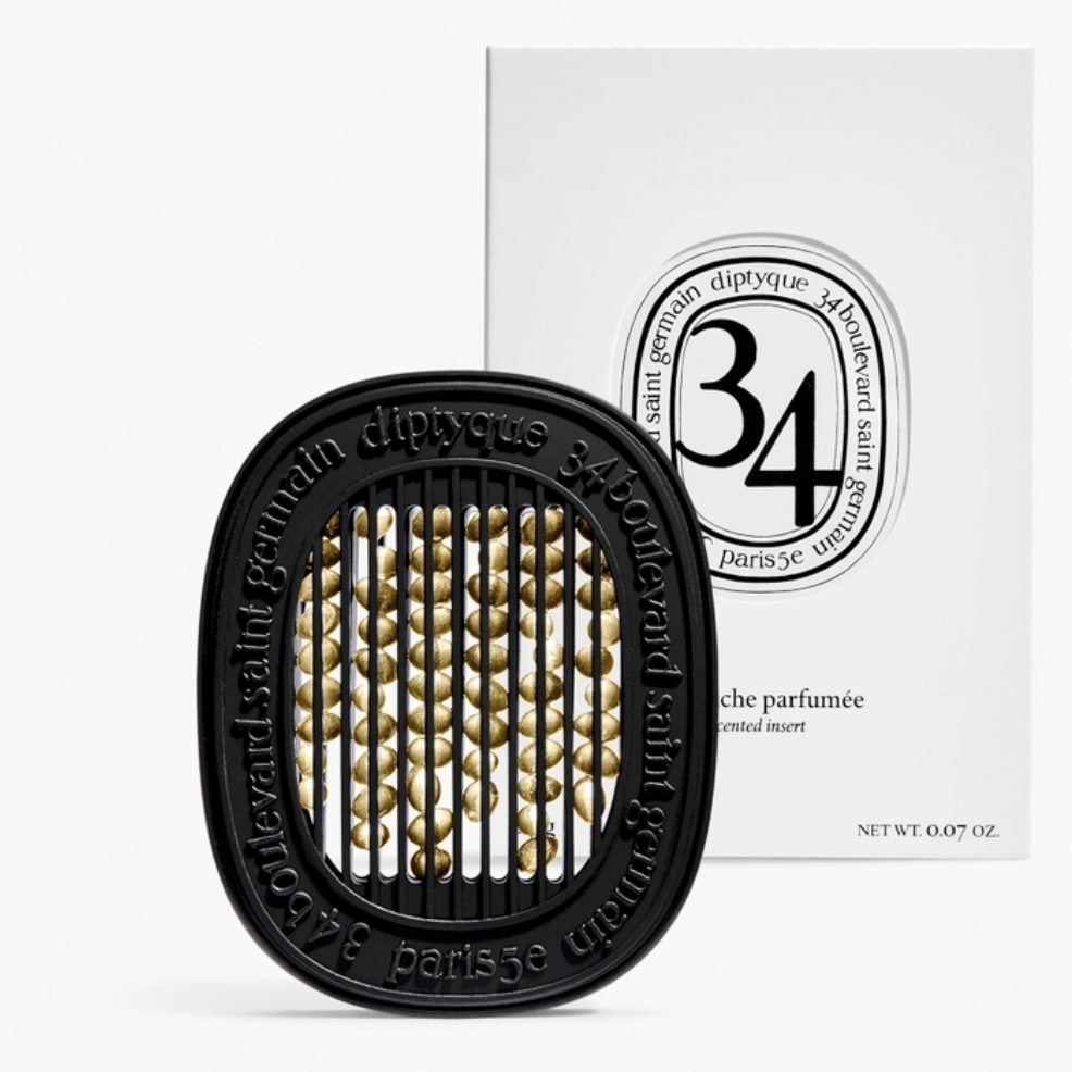 Diptyque 34 BOULEVARD SAINT-GERMAIN (聖日爾曼大道34號) 車用擴香器補充裝2.1g