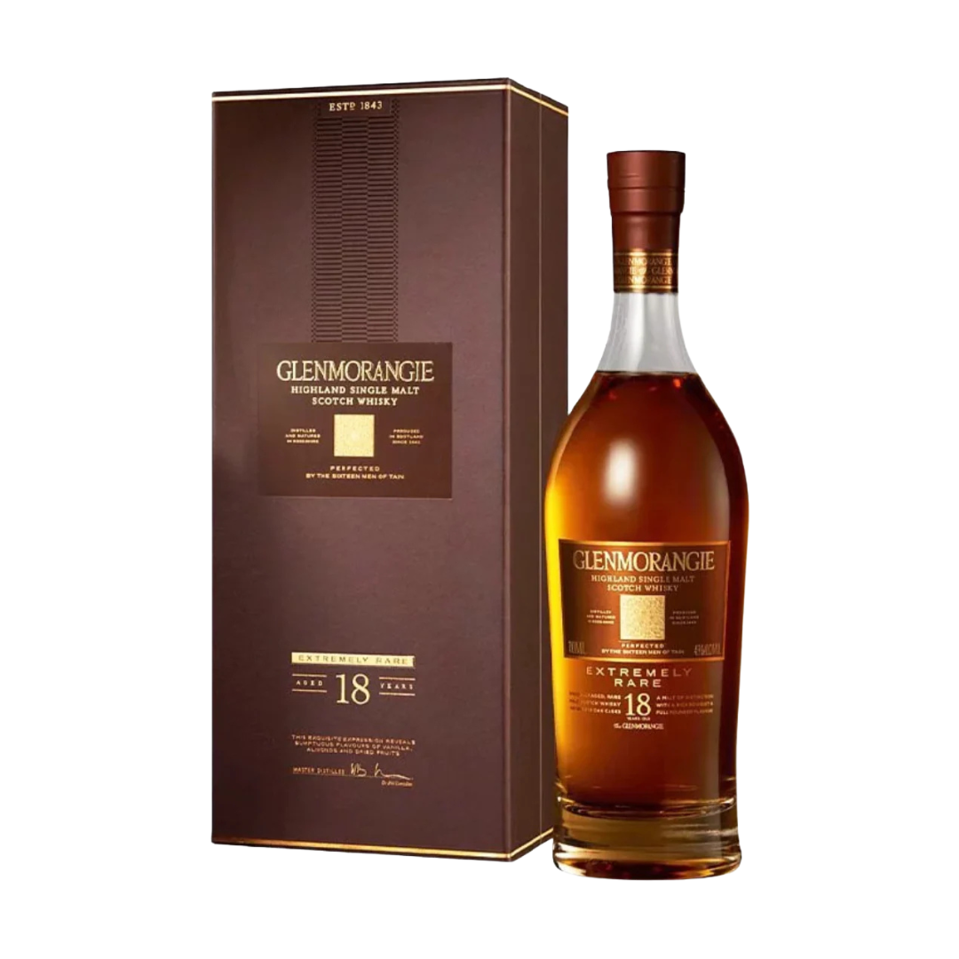 Glenmorangie 18 Years Old Highland Single Malt Scotch Whisky 750ml | 格蘭傑18年單一麥芽蘇格蘭威士忌 (禮盒)