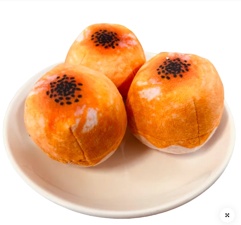 貓咪旺農場｜中秋特別商品 月餅造型貓草包 100%貓薄荷 100%木天蓼填充