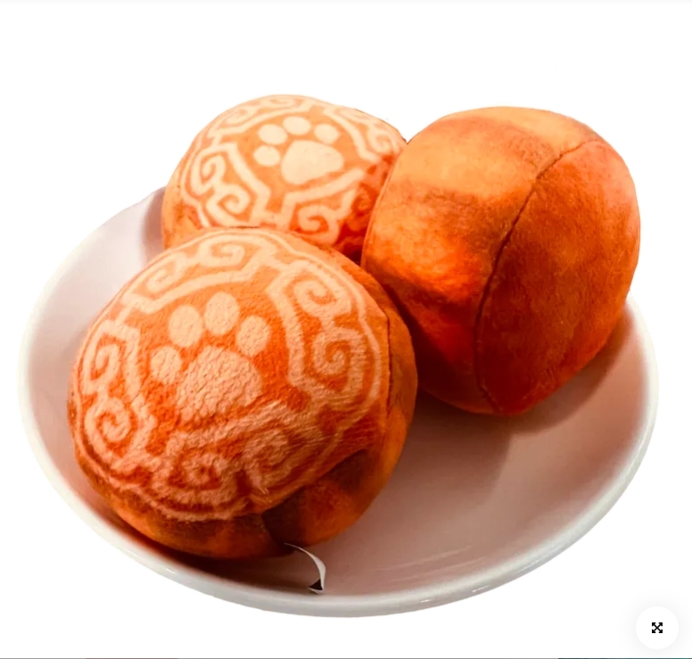 貓咪旺農場｜中秋特別商品 月餅造型貓草包 100%貓薄荷 100%木天蓼填充