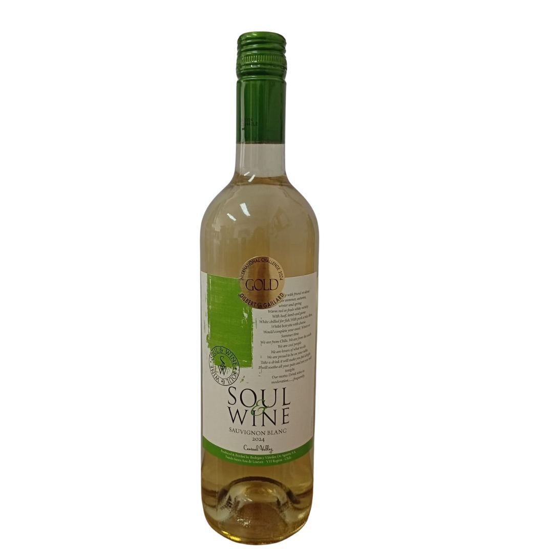 Soul & Wine Sauvignon Blanc 2024 White Wine 750mL