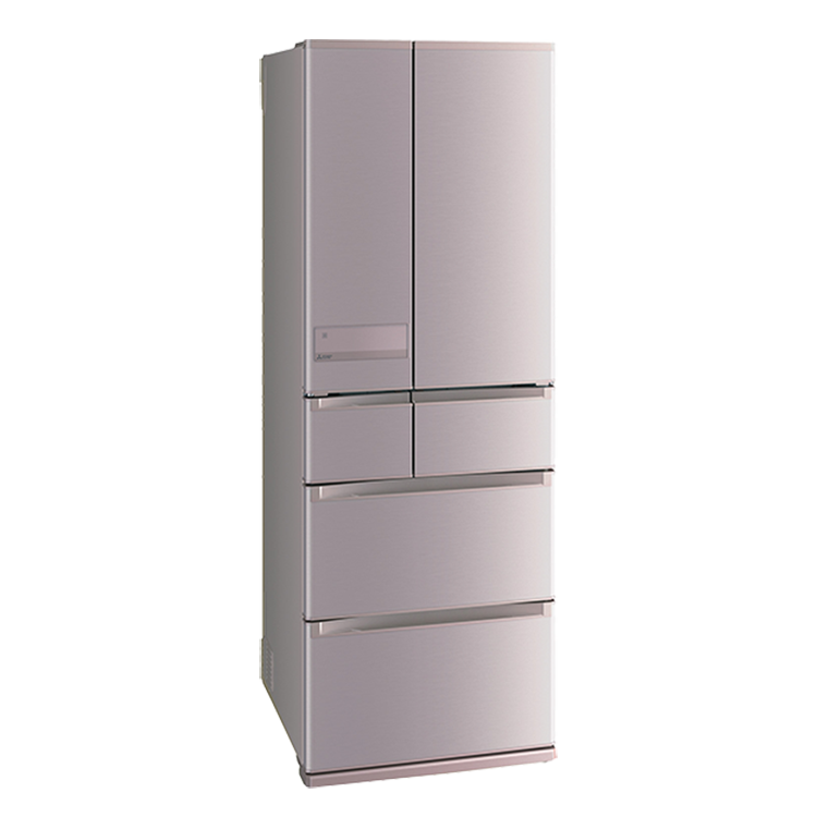 MITSUBISHI 三菱電機525L 美型鋼板系列變頻六門電冰箱(MR-JX53C-N-C玫瑰金)