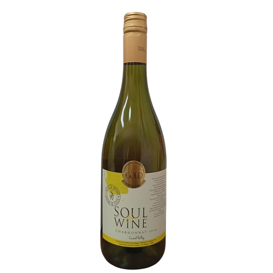 Soul & Wine Chardonnay 2024 White Wine 750mL