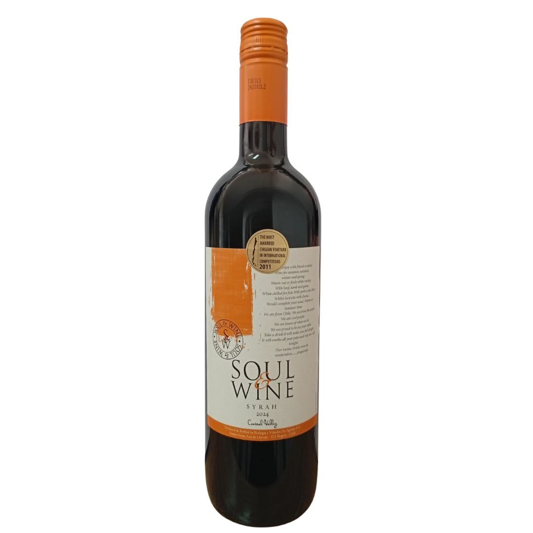 Soul & Wine Syrah 2024 Red Wine 750mL
