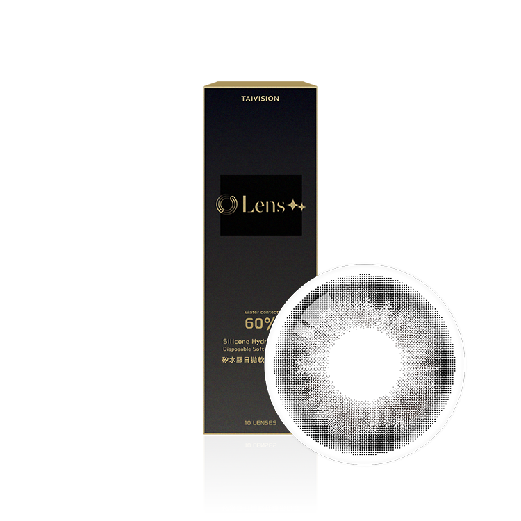 永暘光學矽水膠彩色日拋 (10片)星瞳灰