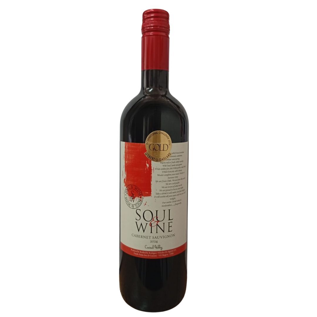 Soul & Wine Cabernet Sauvignon 2024 Red Wine 750mL
