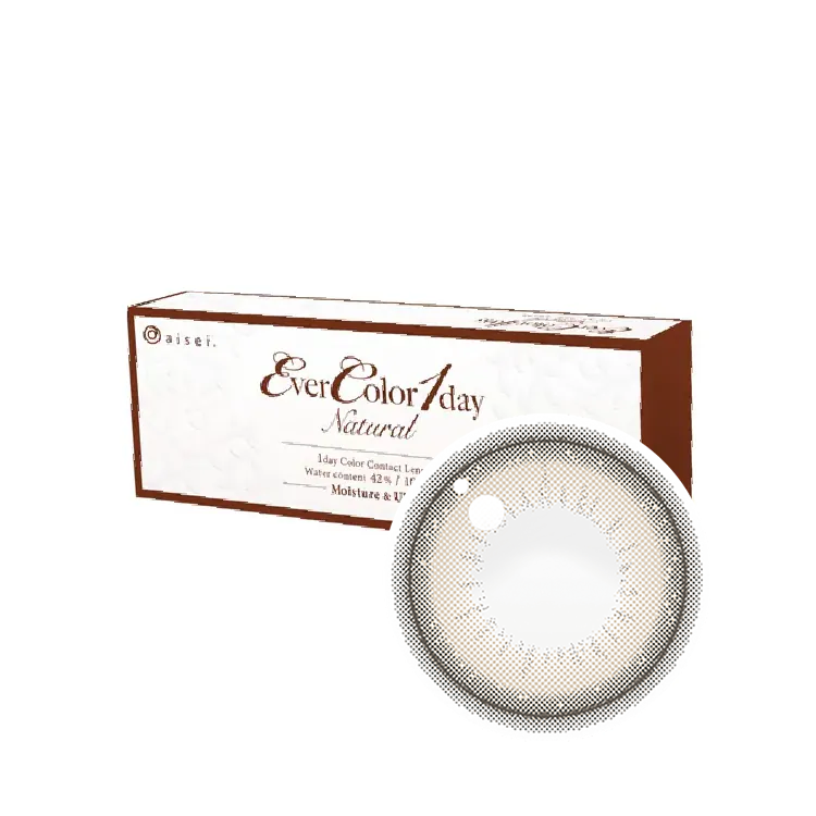 艾薇卡彩色日拋邂逅米杏(10片）