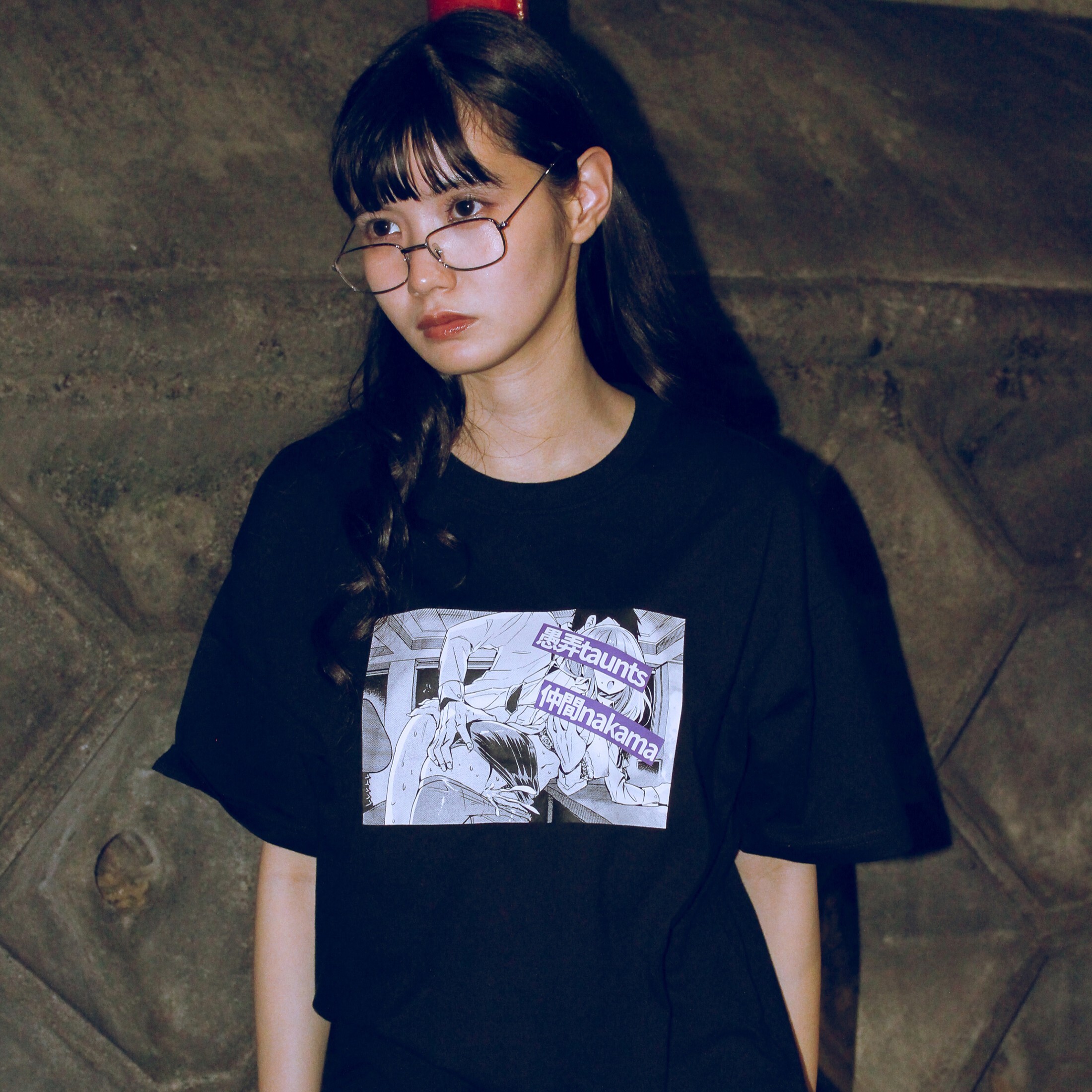 愚弄仲間vol.6 短T 紫色