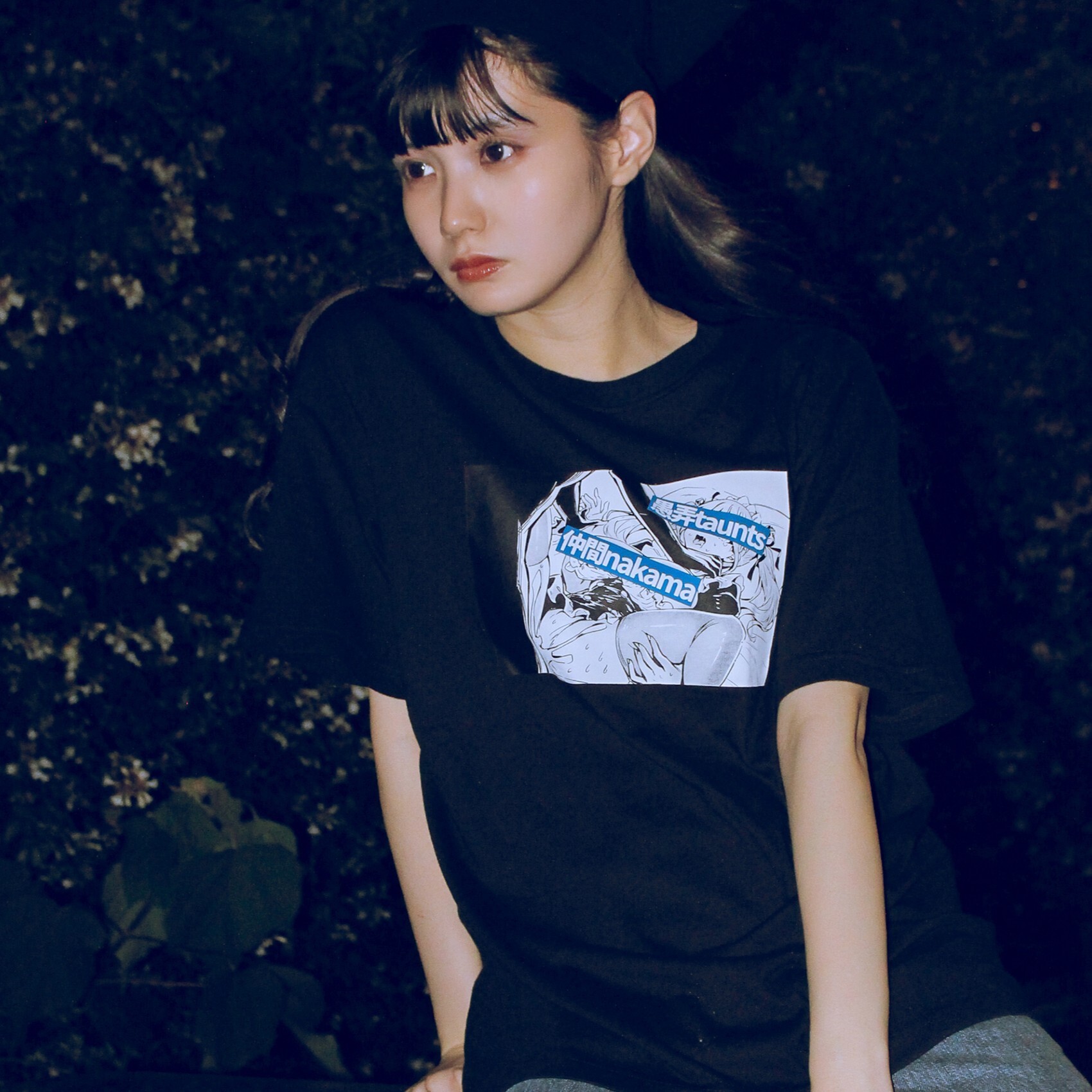 愚弄仲間vol.6 短T 藍色