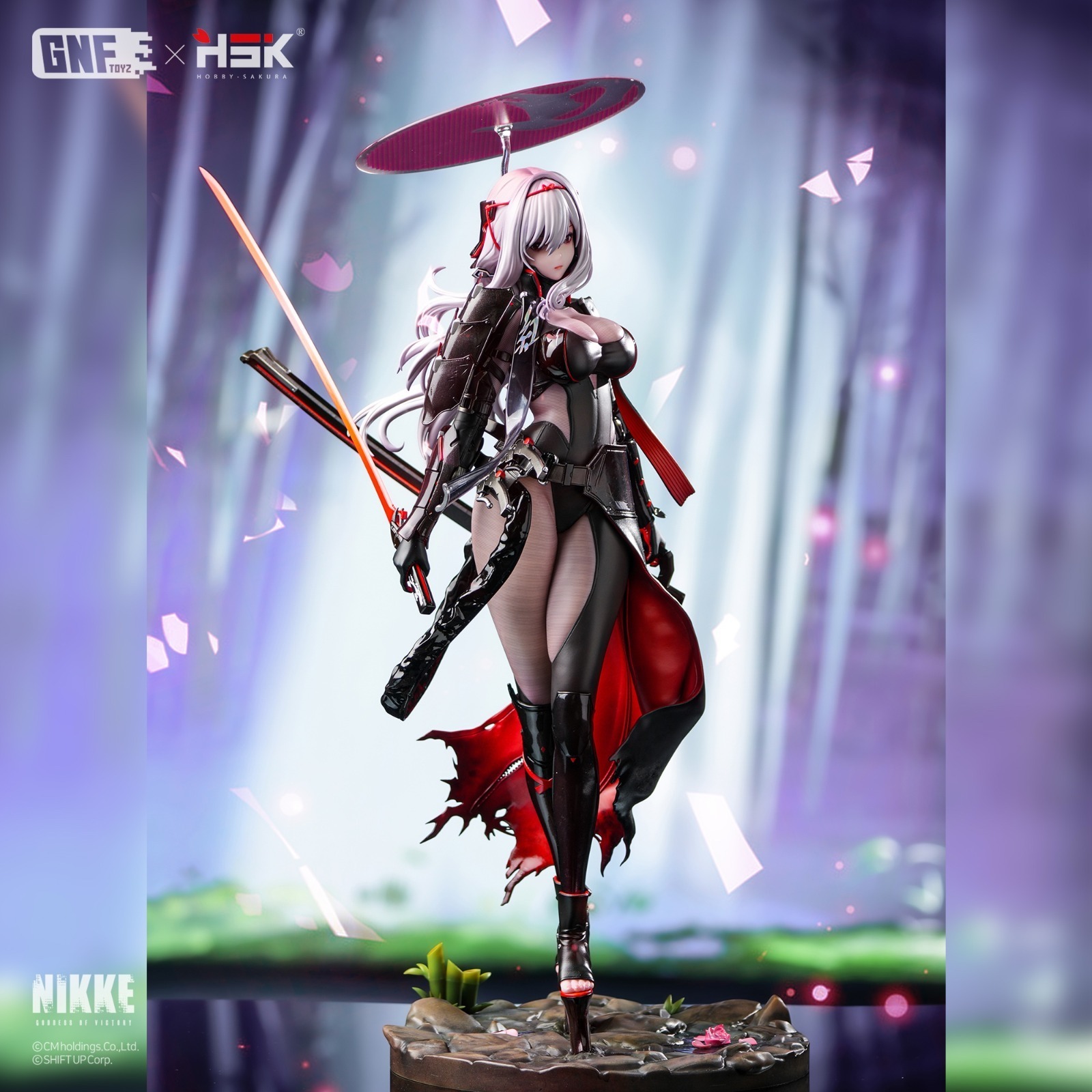 勝利女神：妮姬 紅蓮：暗影 GODDESS OF VICTORY: NIKKE 1/4 Scale Premium Figure Scarlet: Black Shadow