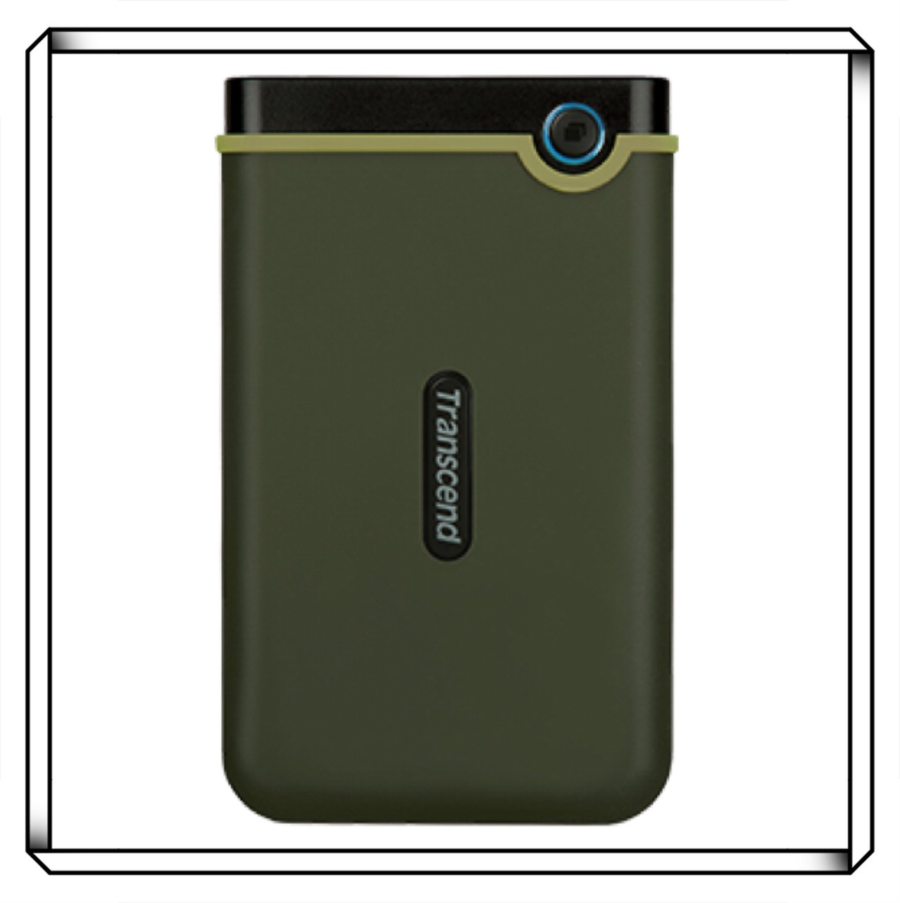 Transcend 創見 2.5吋 USB 3.1 Gen 1  軍規級抗震行動硬碟 (TS1TSJ25M3G)