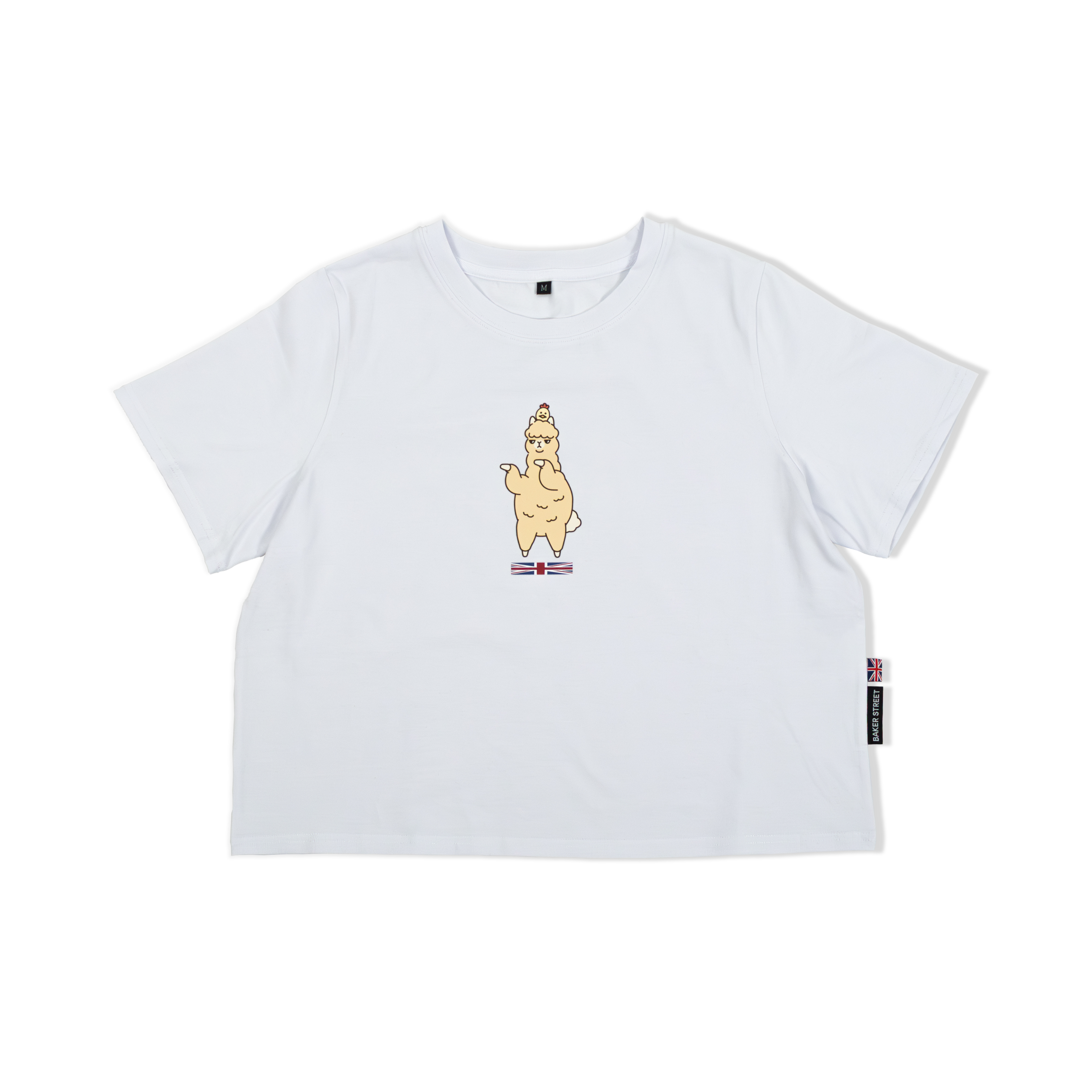 啾啾駝短版短袖T袖