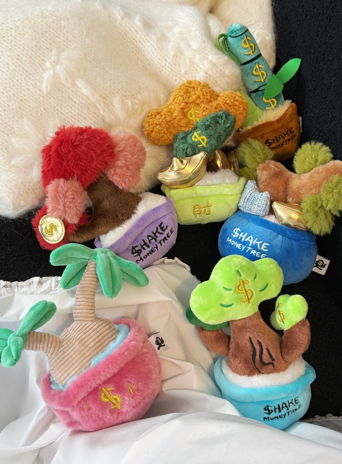 發財搖錢樹 毛絨絨 盲盒 共6+1隱藏款