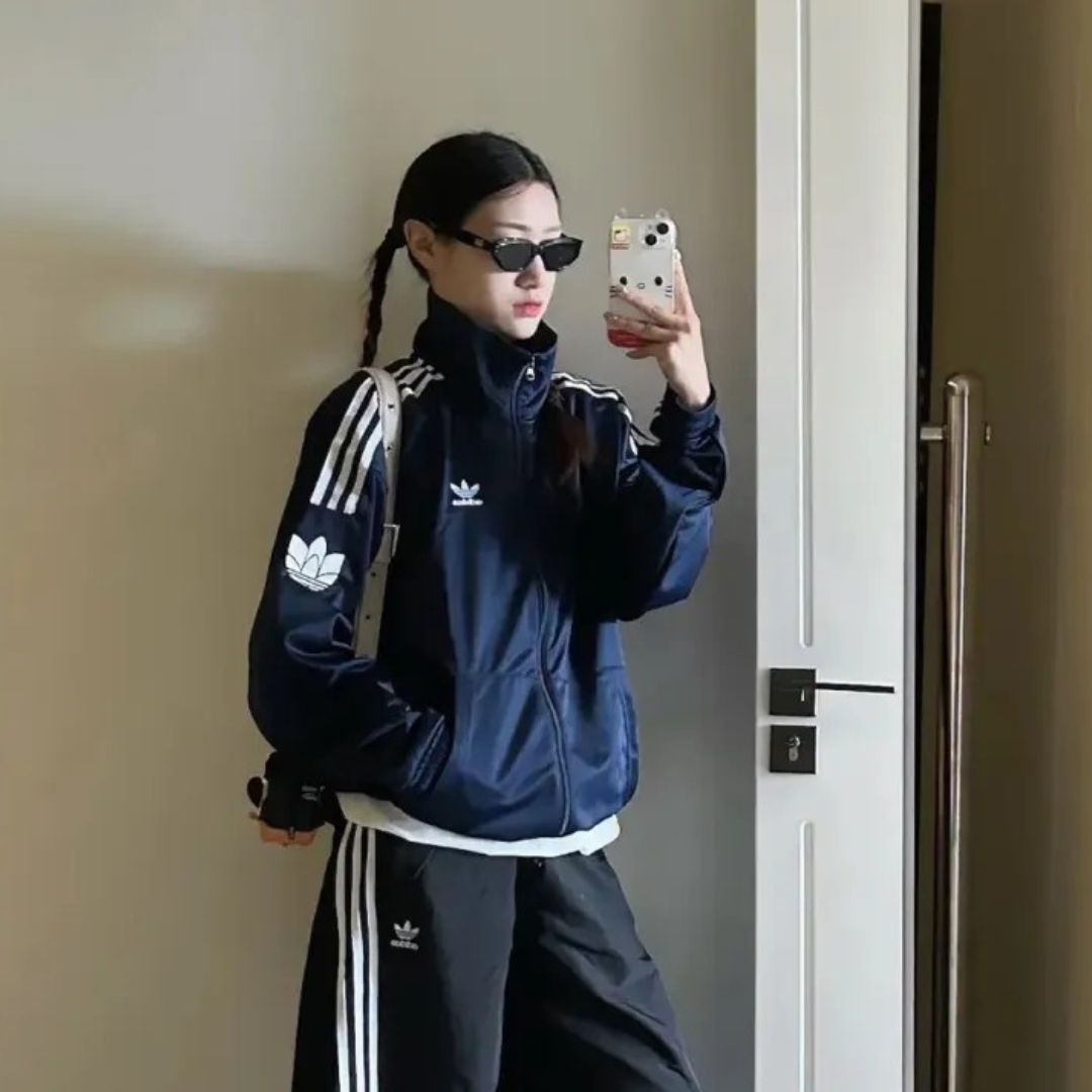 "代購"ADIDAS ORIGINALS RT TT U2 立領防風外套 復古 三葉草 男女款