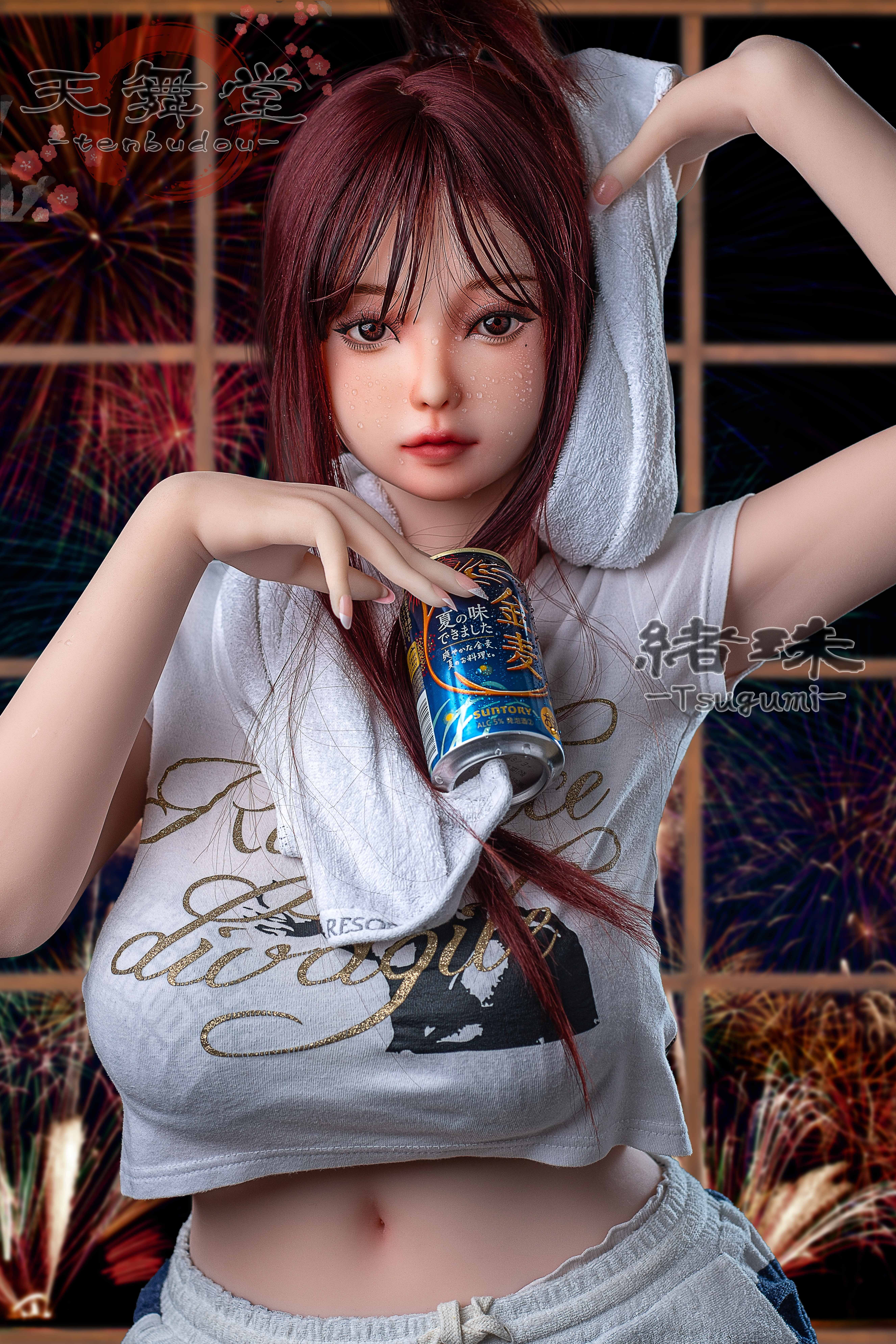 三角玩偶- 天舞堂娃娃 155cm 夏日緒珠(Tsugumi)  TPE材質 擬真娃娃 BBW娃娃 真人大小