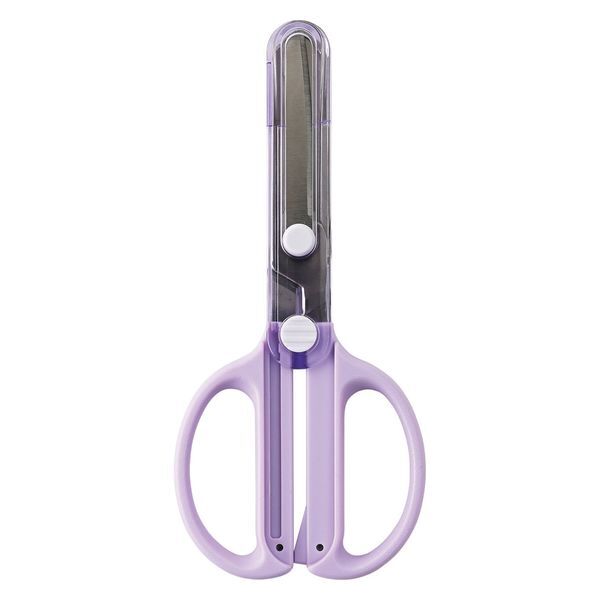 KUTSUWA／兒童安全剪刀（一體成型蓋子）