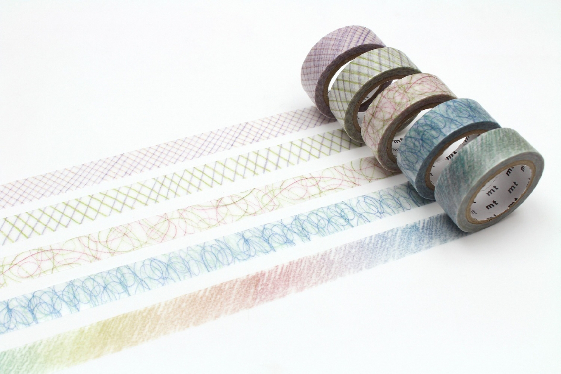 MT／5色 色鉛筆紙膠帶組