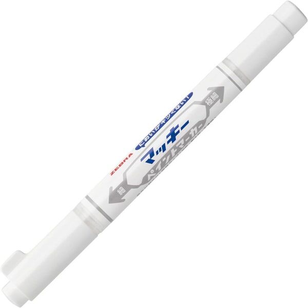 ZEBRA／金屬色極細雙頭油性麥克筆