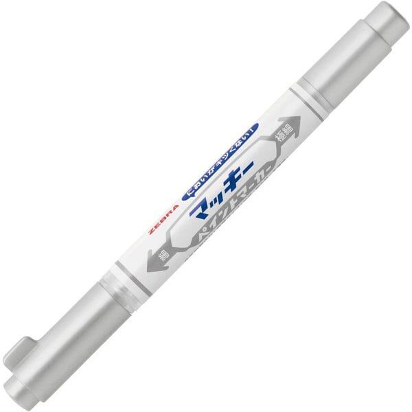 ZEBRA／金屬色極細雙頭油性麥克筆