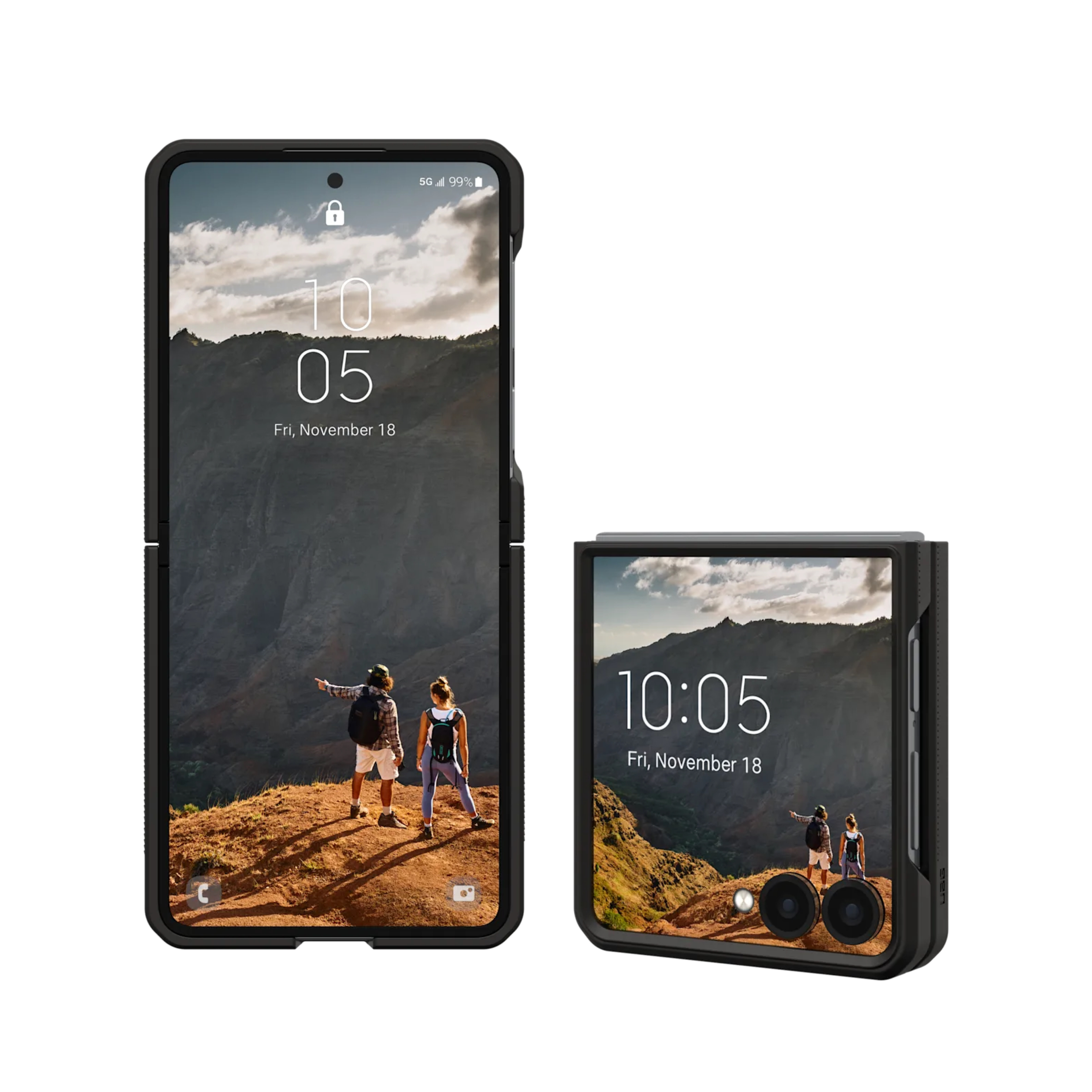 UAG Mouve Galaxy Z Flip 7 超薄透明磁吸保護殼