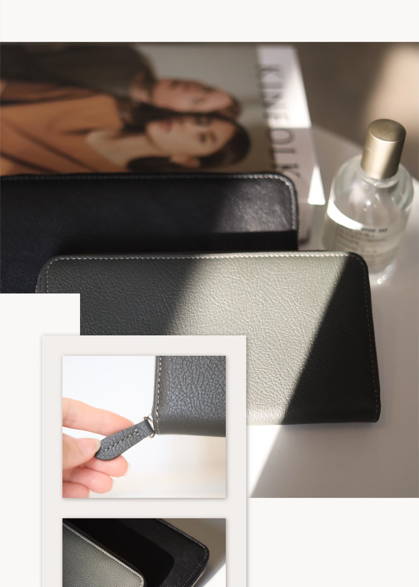 一拉即開的零錢層,找錢也能俐落優雅