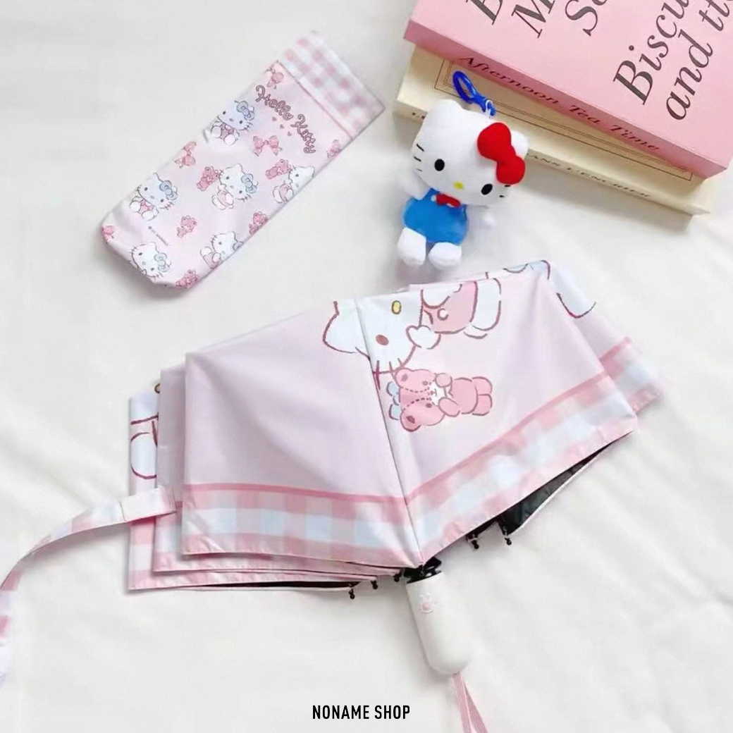 三麗鷗 HELLO KITTY 三折 自動傘 防雨 防曬 晴雨兩用傘