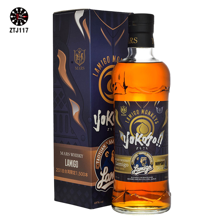 Mars 猿王 Lamigo Yokoso 2018 Limited Edition Blended Whisky (禮盒)