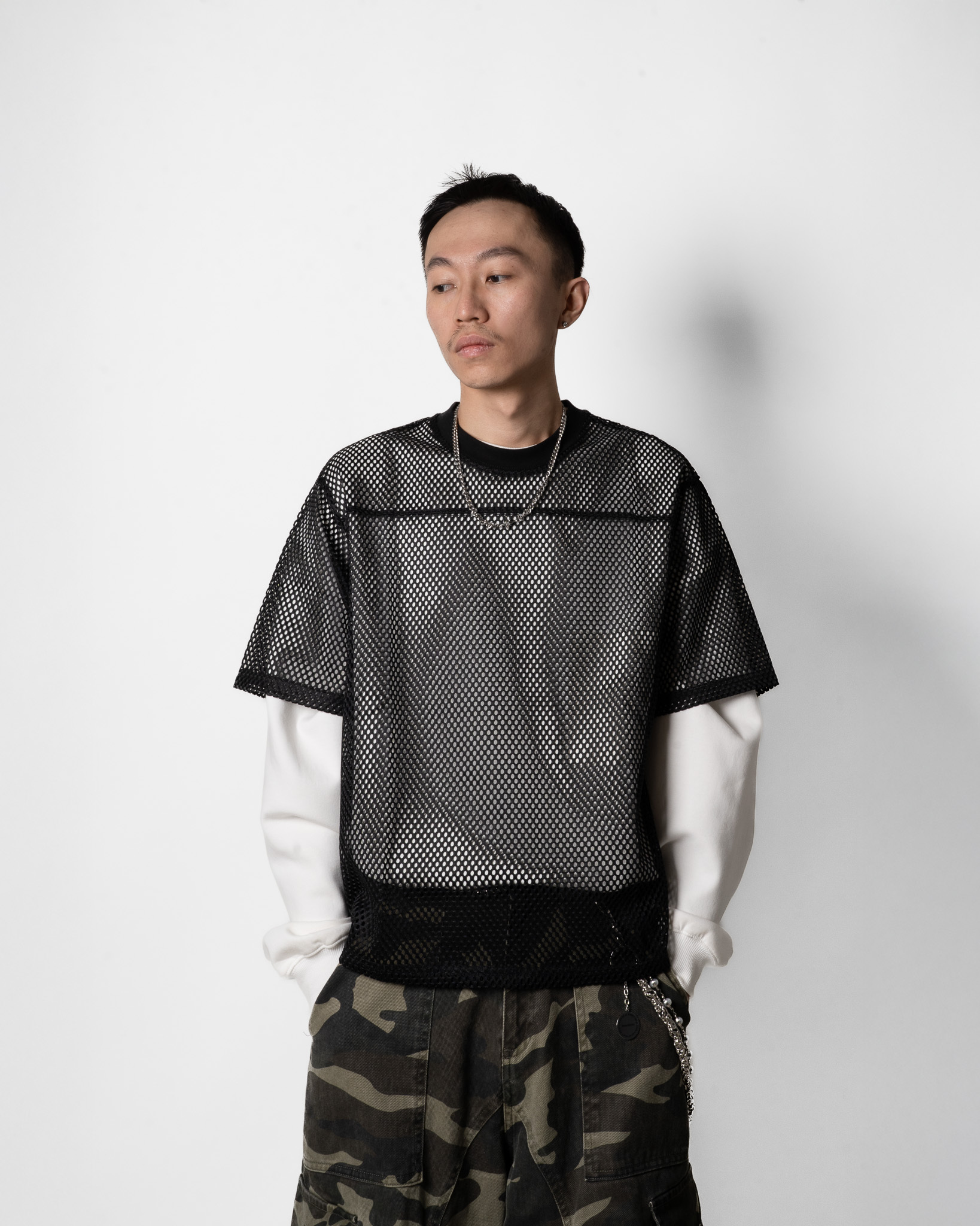 OurPick Cropped Mesh Jersey 寬短網眼球衣 2色