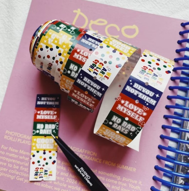 莫非是芝麻球．我們是收藏家 標籤機貼紙膠帶 <整捲/分裝>