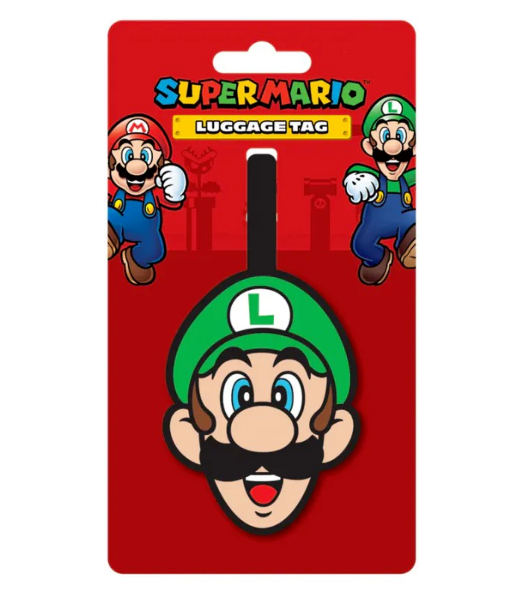 【全新Super Mario™ 款式】全球網上獨家發售🏆瑞士Travelmall 多功能行李吊牌 (五款選擇)│防水、防潑 PVC|獨特設計【10/19 截單，預計 :10月尾至11月中發貨】】