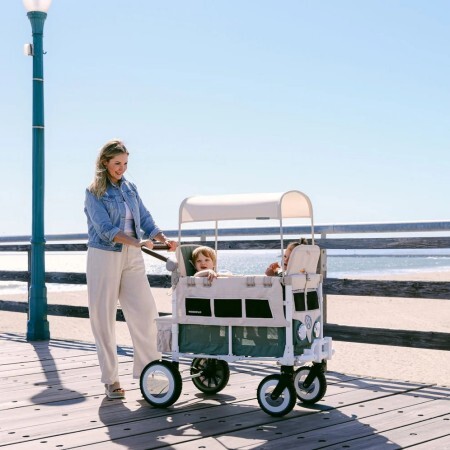 Wonderfold - VW2 Volkswagen 雙人座嬰兒車 (綠色)