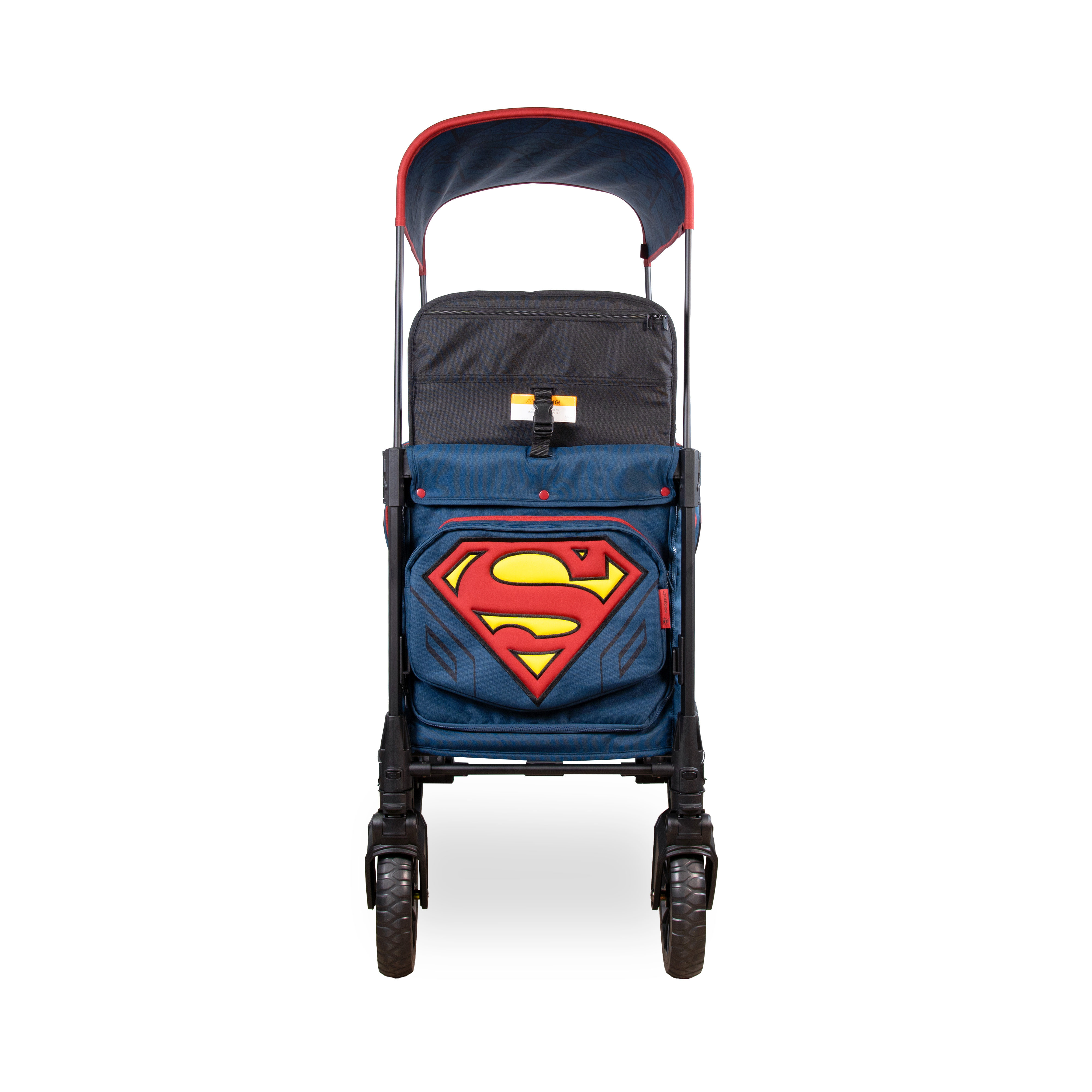 Wonderfold - 超人版W2 Luxe Pro 雙人嬰兒車