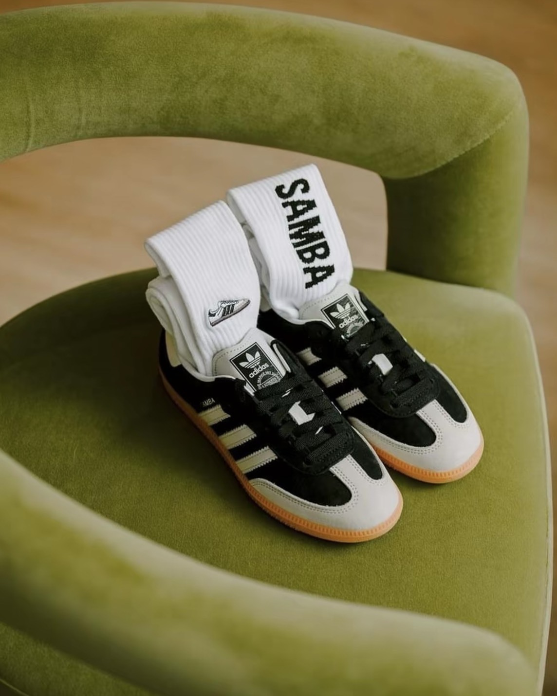 【預購】ADIDAS SAMBA OG W 熊貓奶黑 IE5836