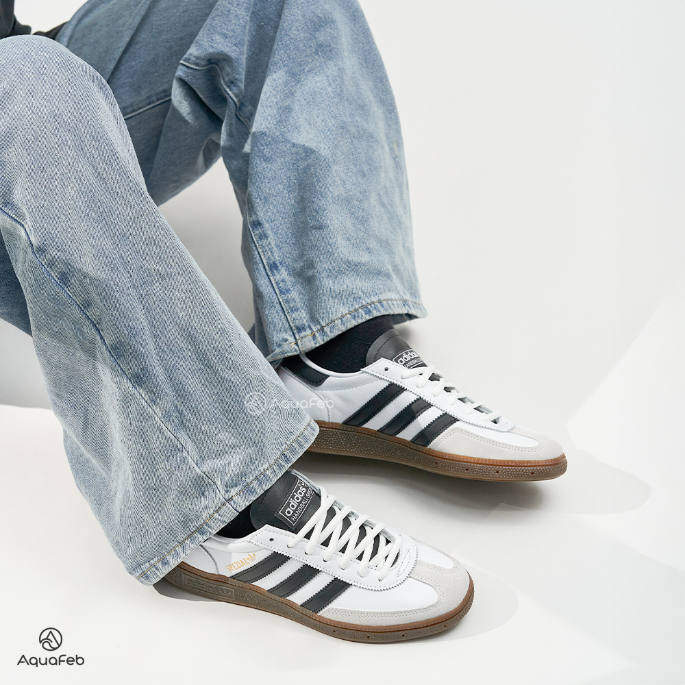 Adidas Handball Spezial 男鞋 女鞋 白色 橡膠 舒適 休閒鞋 IE3403