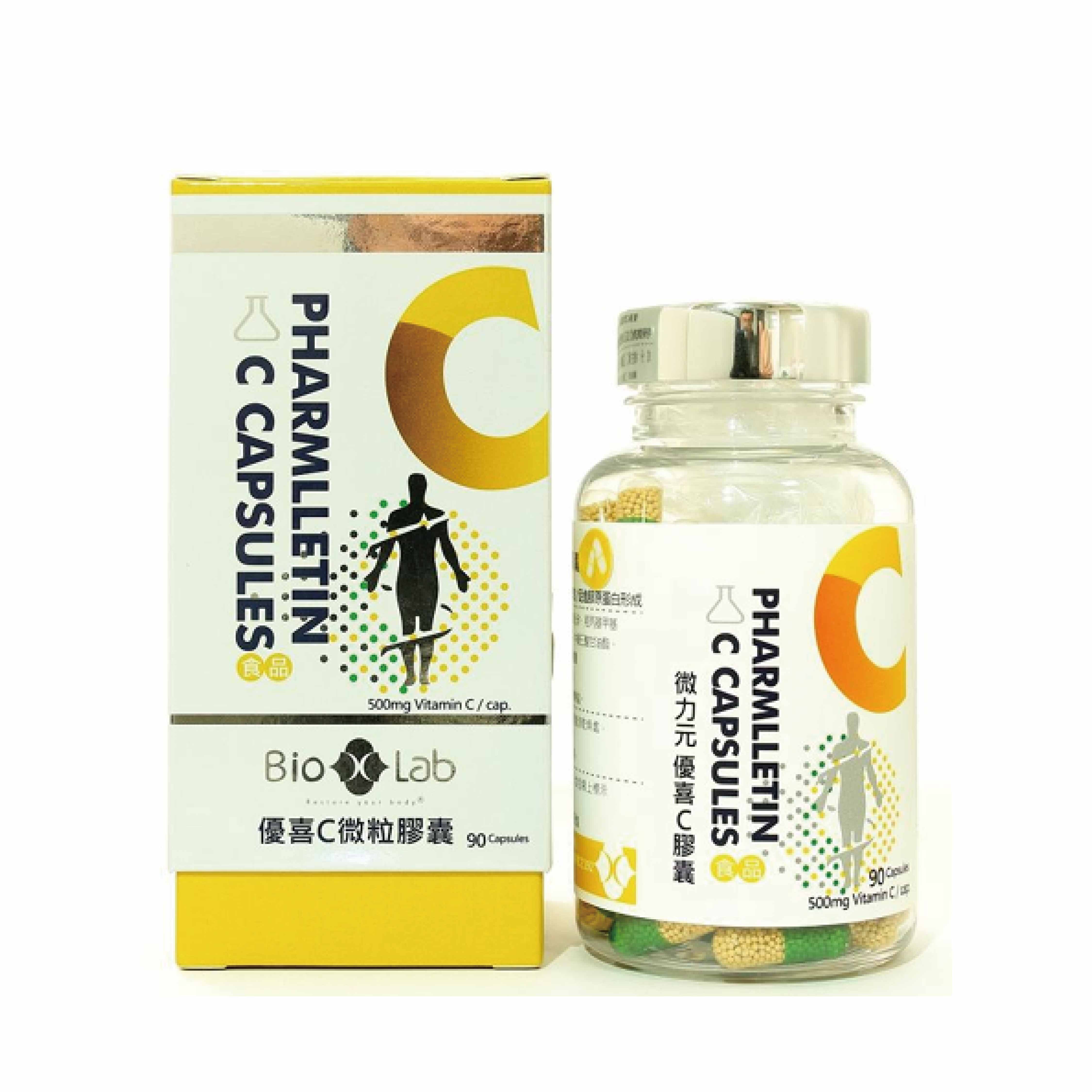 百歐仕 優喜C 12HR緩釋微粒膠囊 90粒/瓶