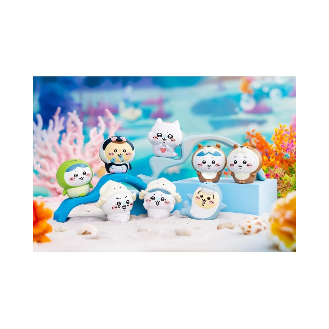 ※吉伊卡哇 水族館系列 迷你軟膠公仔 盲盒(單盒購入)