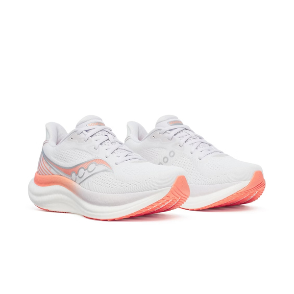 Saucony Triumph 23 SA11023-244 女 慢跑鞋 緩震 避震 跑鞋 白 橘