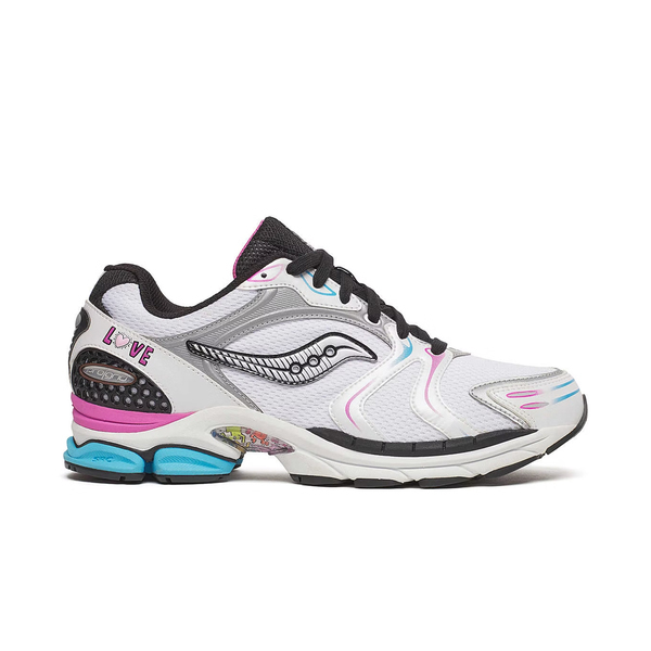 Saucony Progrid Triumph 4 SA70974-1 男 慢跑鞋 跑鞋 凱斯哈林聯名 白 黑