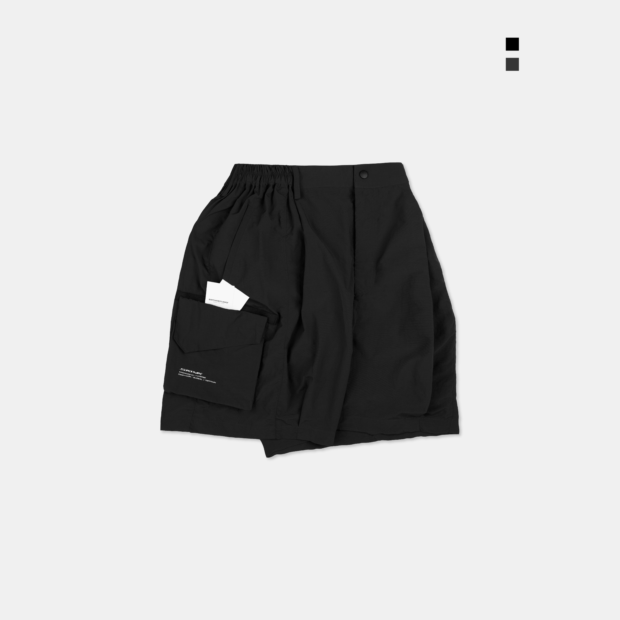 Sativa Studio SP-X2 "Track" Shorts 機能 口袋 短褲