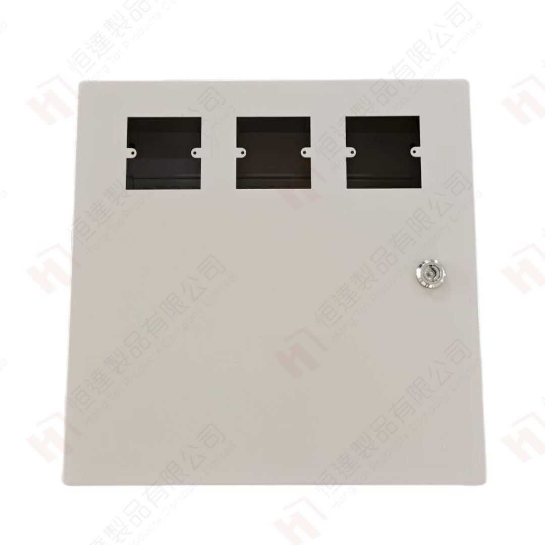 ME015 索掣箱 防水鐵箱( 焗白油 )