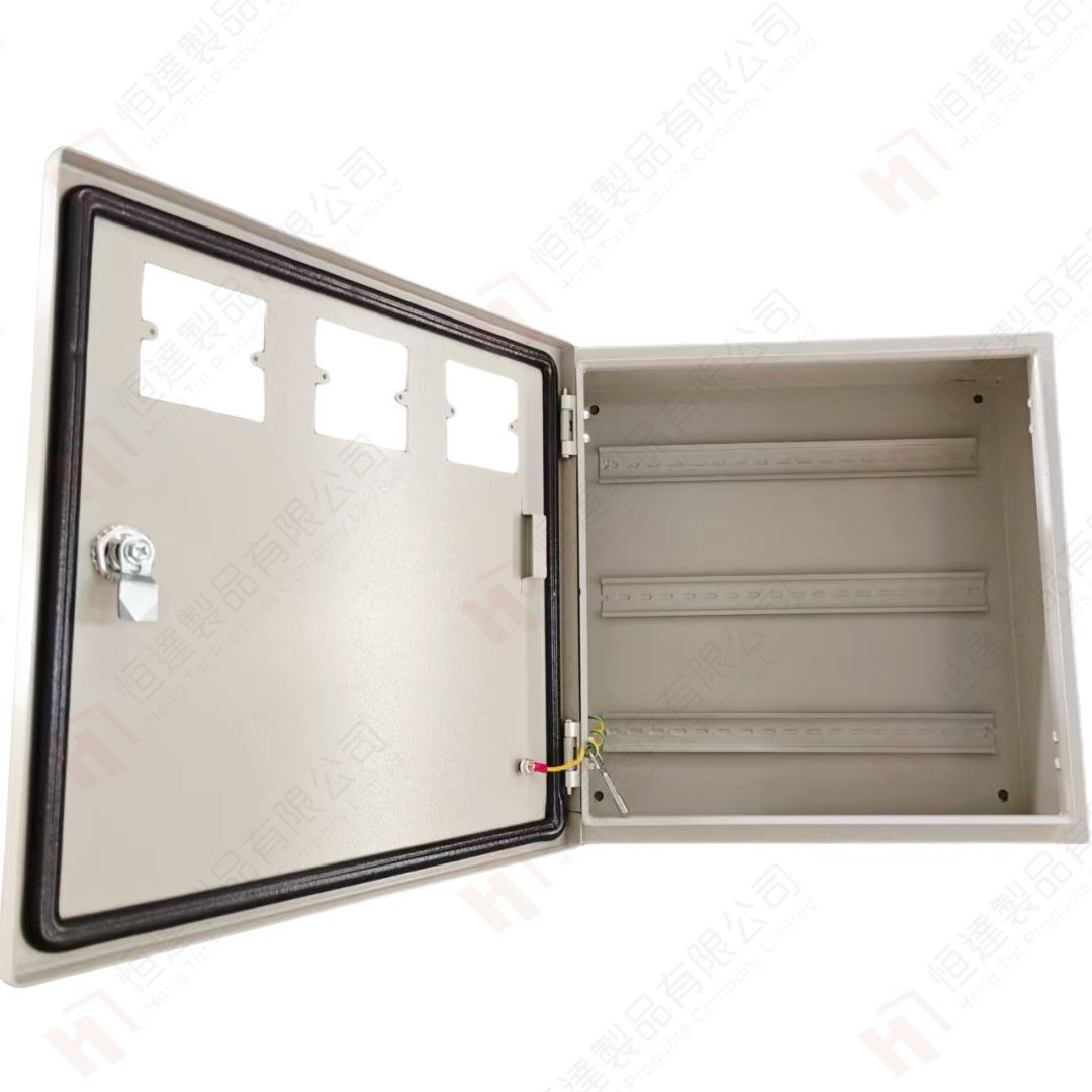 ME015 索掣箱 防水鐵箱( 焗白油 )