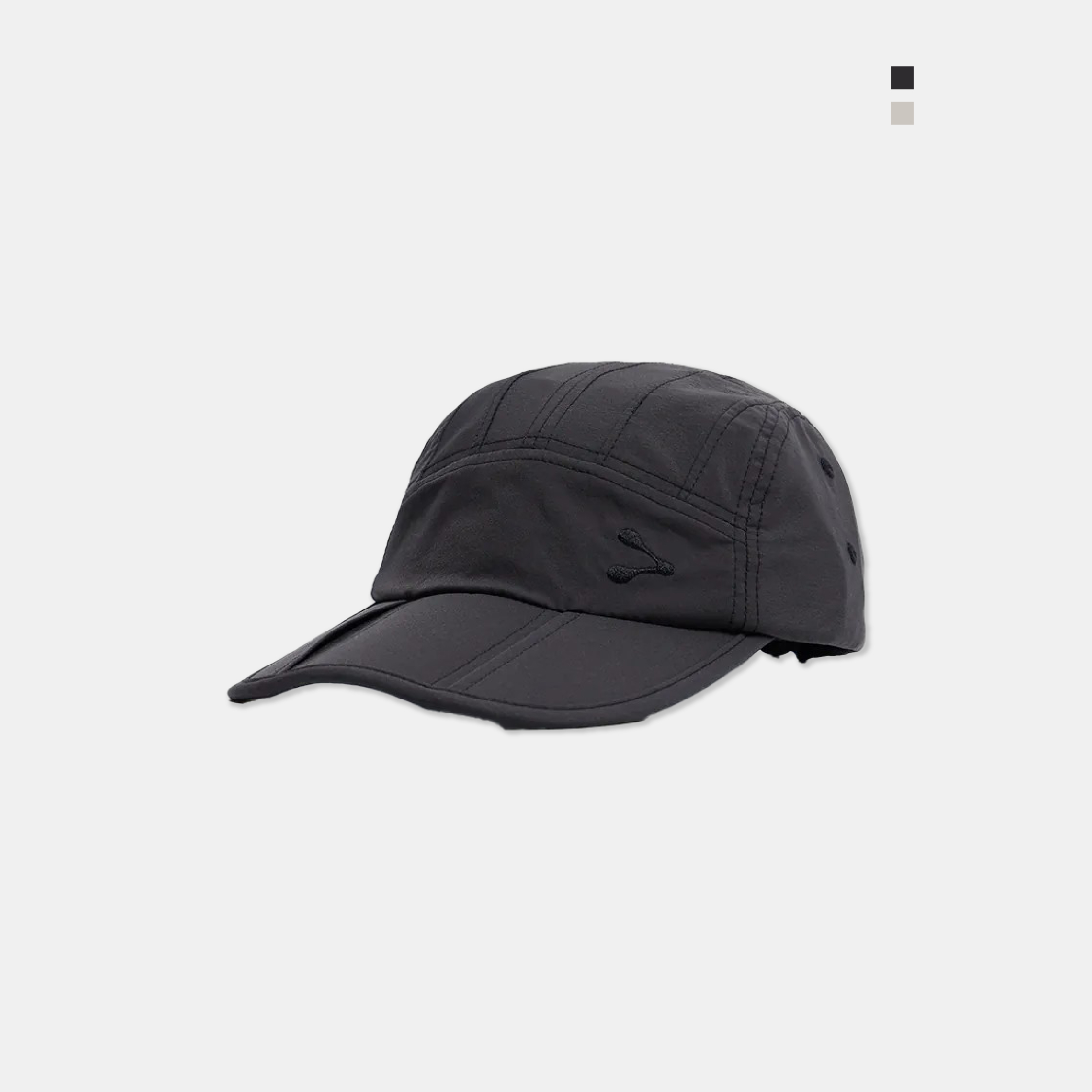 Nozzle Quiz Foldable Cap 三摺 結構 彈性 尼龍 棒球帽