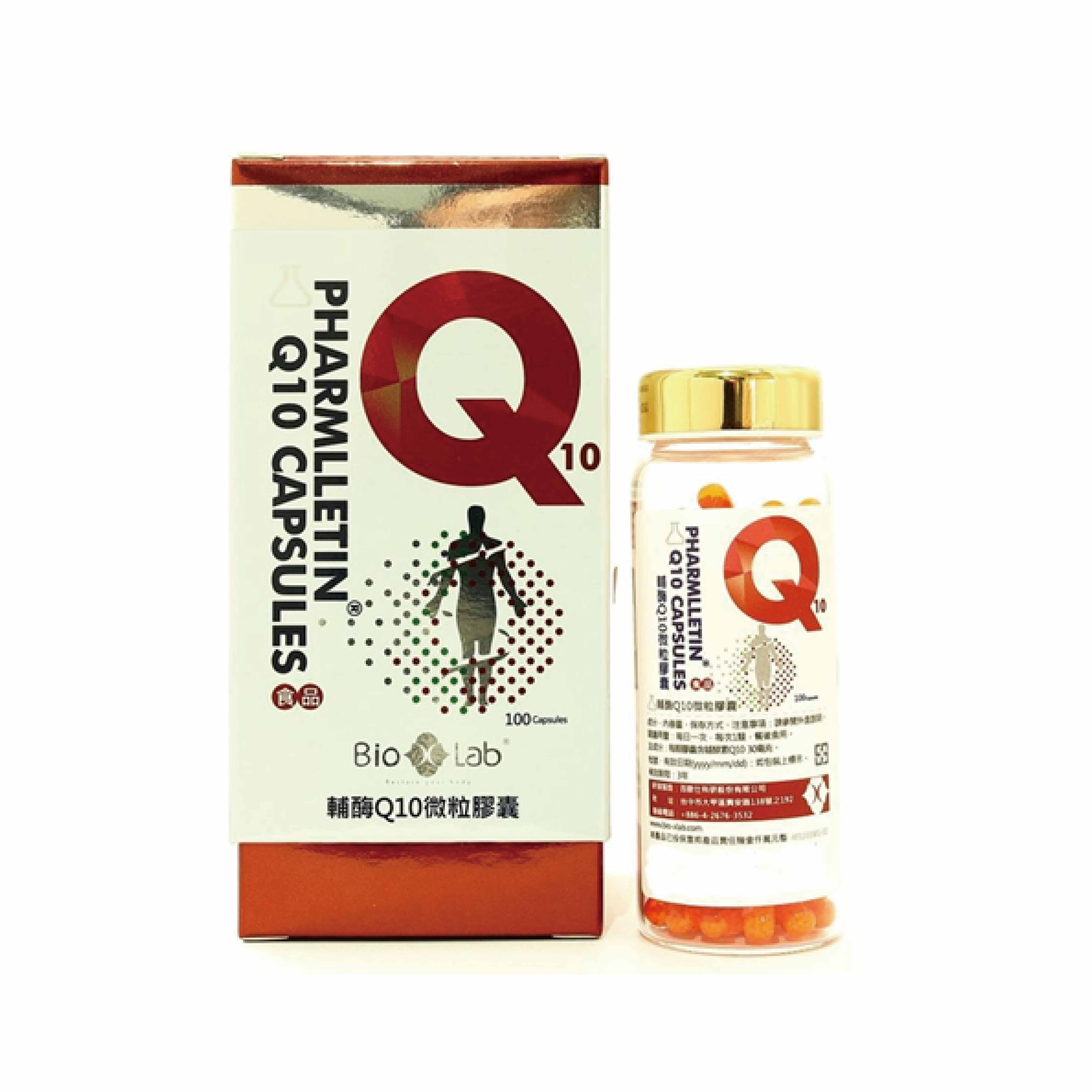 百歐仕 輔酶Q10微粒膠囊 100粒/瓶