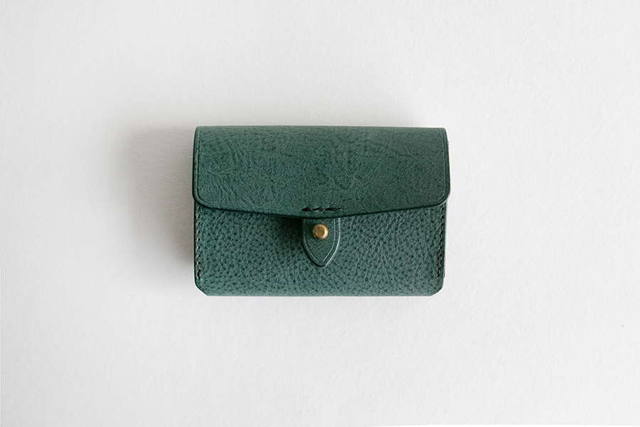 SAFUJI - 小錢包L / 灰藍