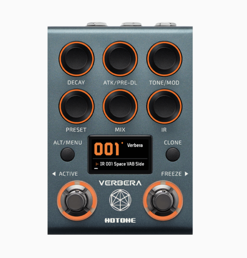 Hotone Hotone Verbera Convolution Reverb Pedal 混響效果器 — 三峽效果器｜YA! 玩音樂