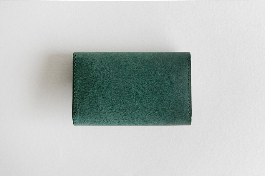 SAFUJI - 鑰匙包 / 子母扣式 / 灰藍